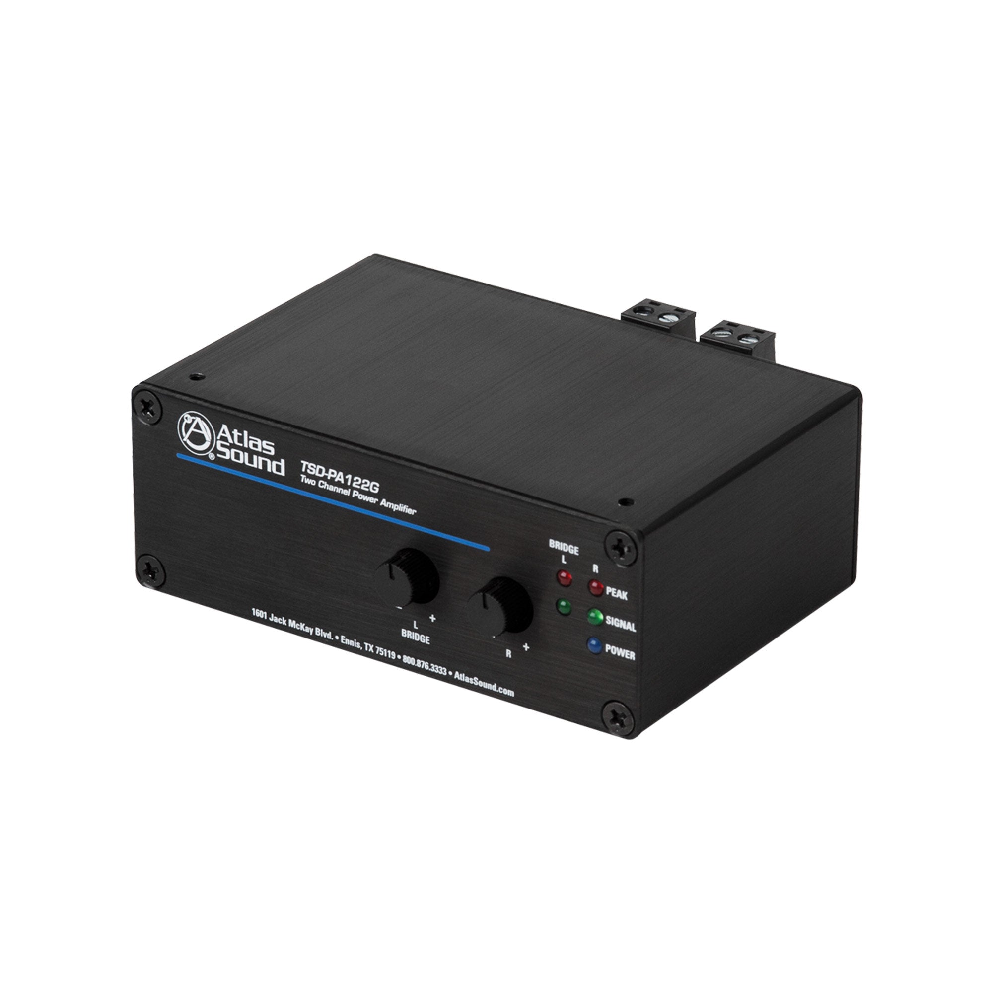 AtlasIED TSD-PA122G - 2-Input 24-Watt Install Amplifier