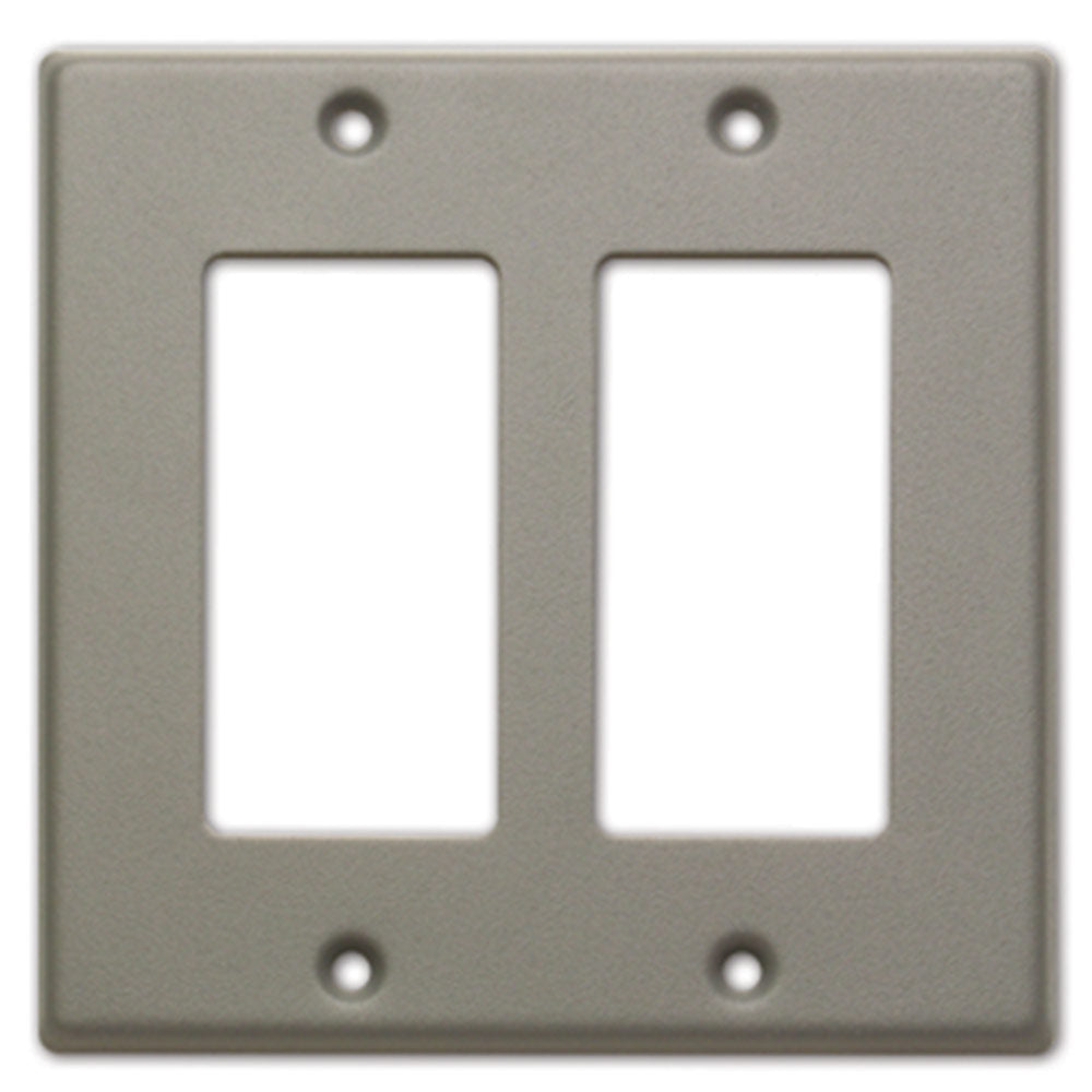 RDL CP-2G Double Cover Plate - gray