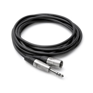 Hosa HSX-001.5 Pro Balanced Interconnect, REAN 1/4 inch TRS to XLR3M, 1.5 feet