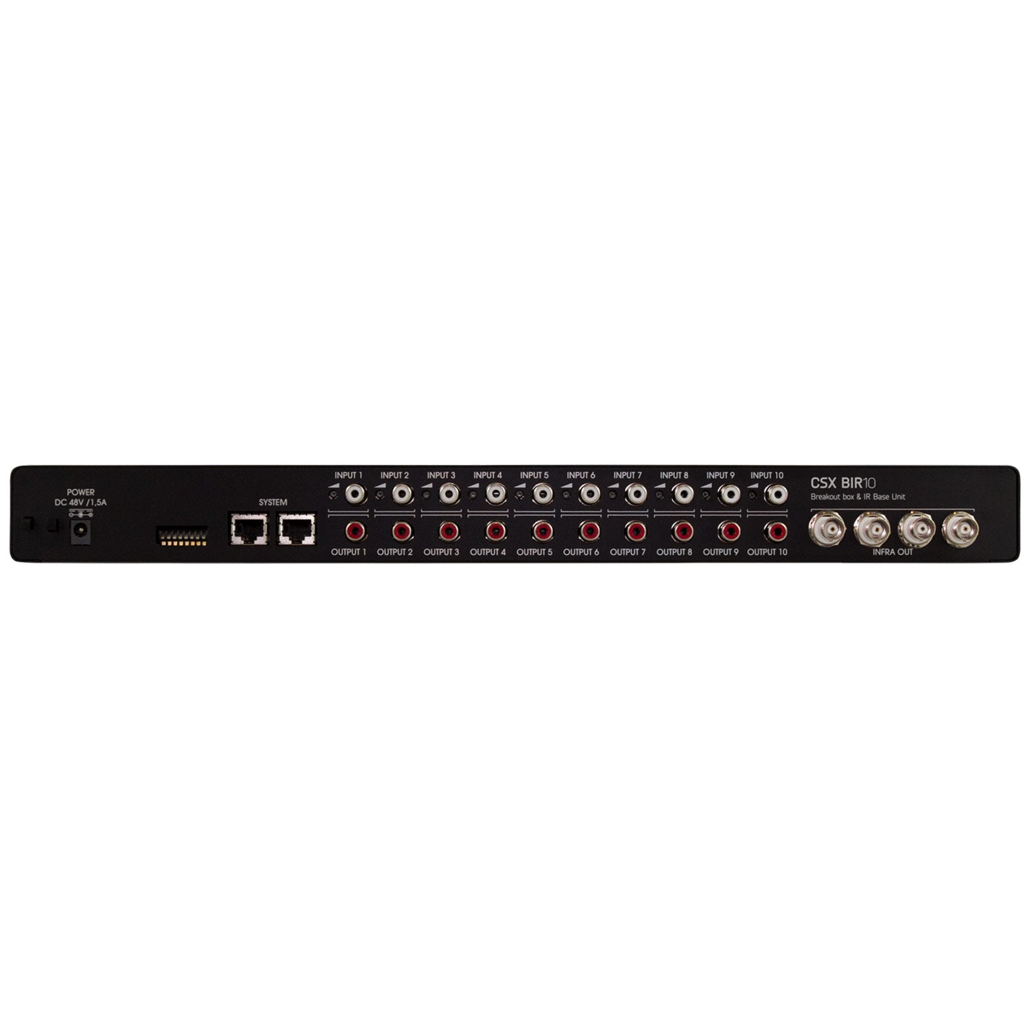 AKG CSX BIR10 - 10-Channel Infrared Control Unit and Breakout Box for CSX-IRS10 System
