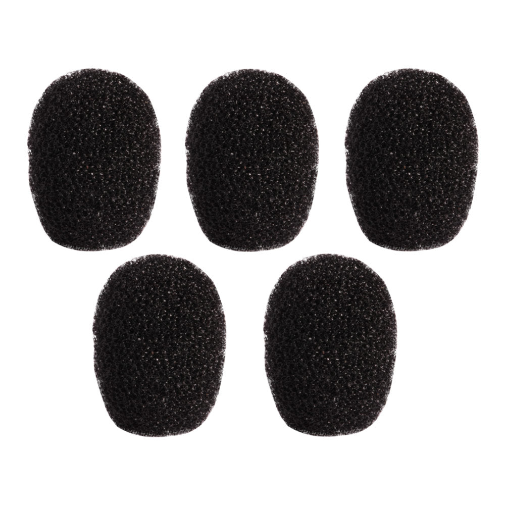 Shure RPM40WS/B - Windscreens For TL/TH, Black, Qty. 5