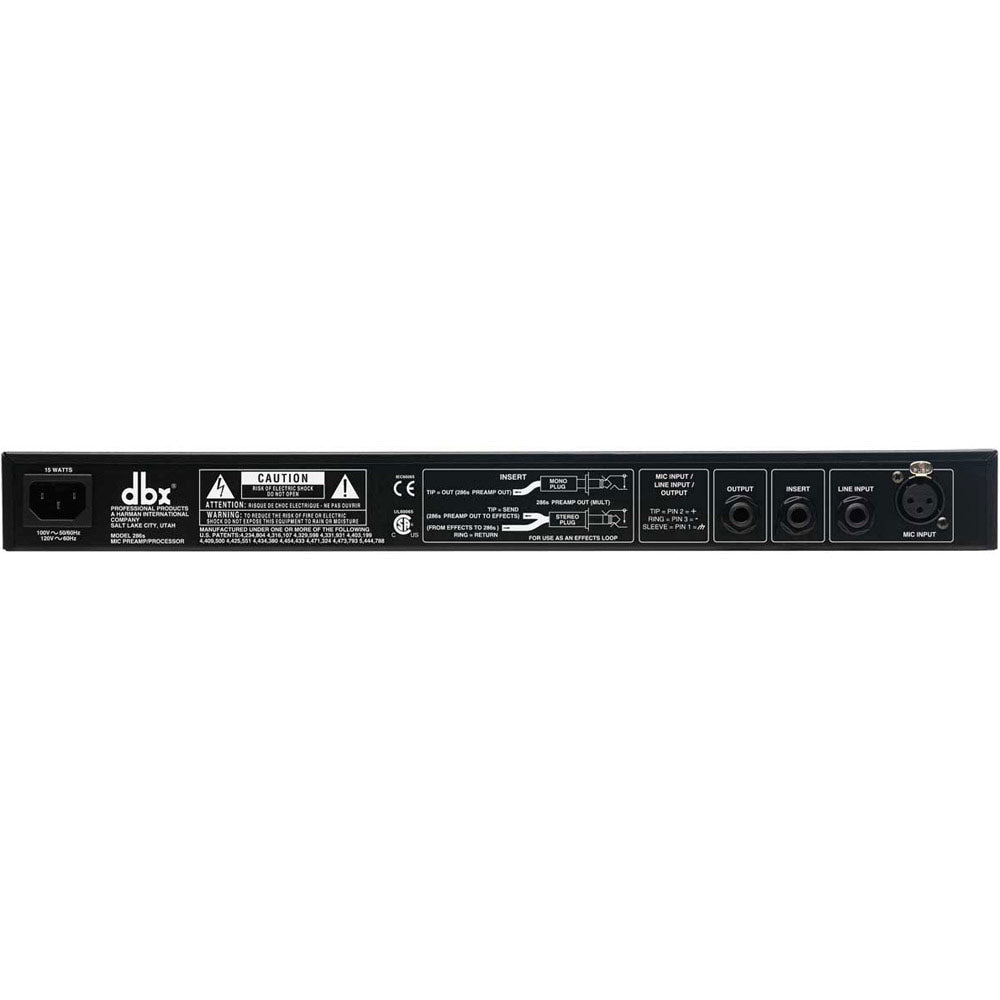 DBX 286s - Microphone Pre-Amp Processor