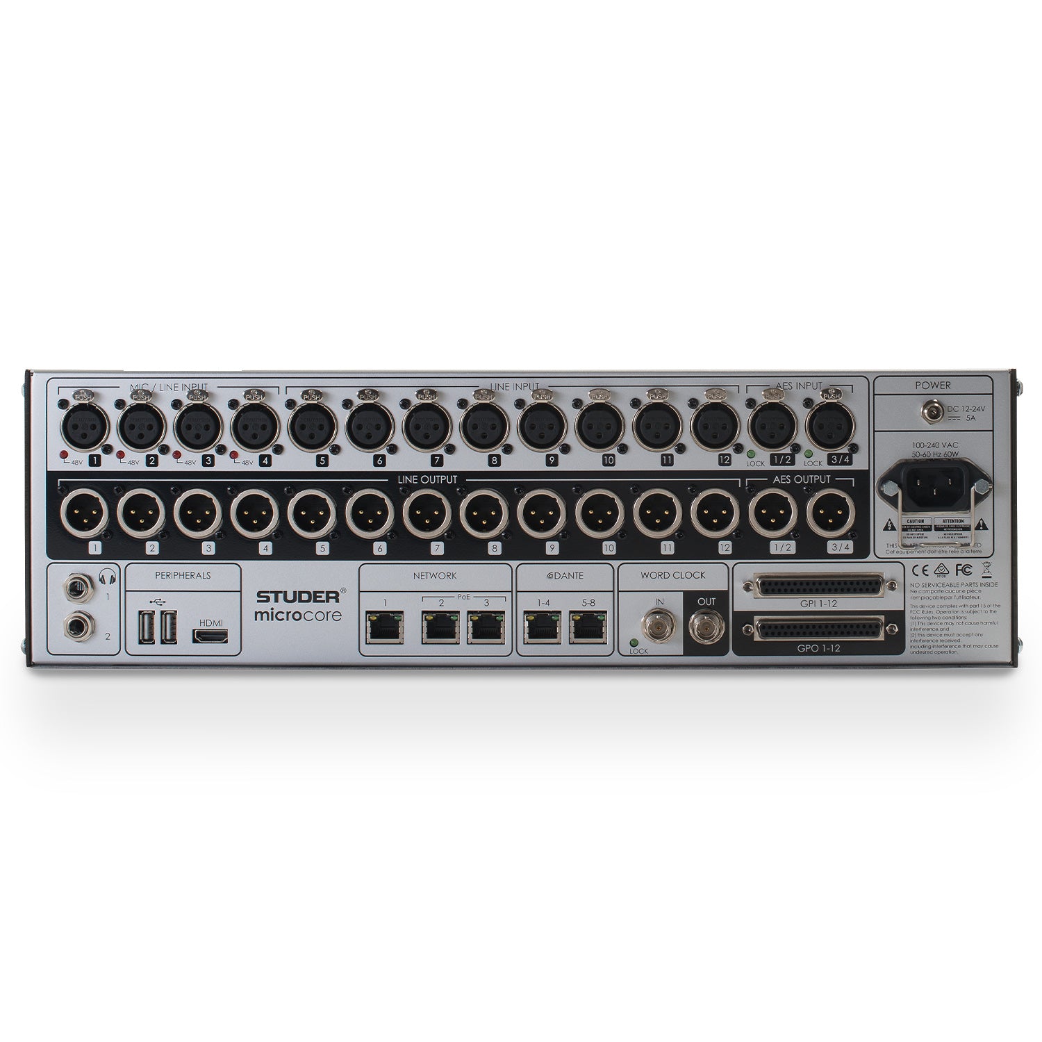 Studer MicroCore - Micro Series Digital Mixing Core with DSP and I/O
