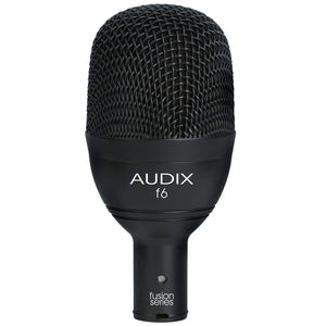 Audix F6 Low Profile Pre-Emphasized Dynamic Cardioid Microphone Intended For Kick Drum