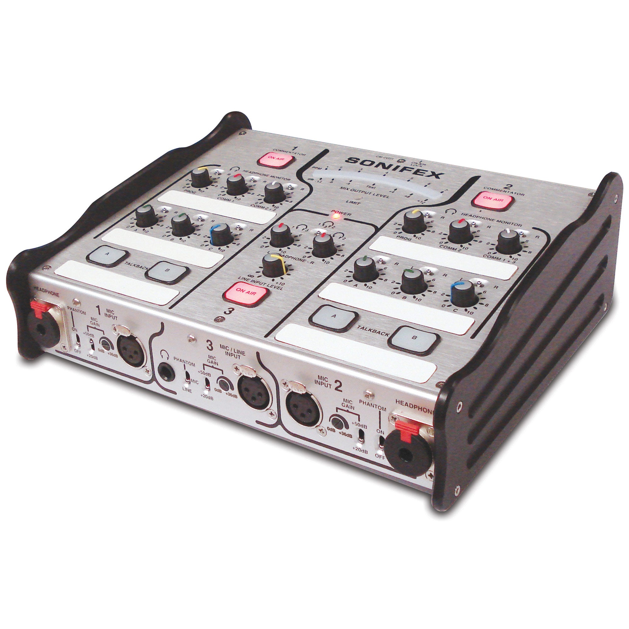 Sonifex CM-CU21 Commentator Unit 2 Commentators & 1 Guest