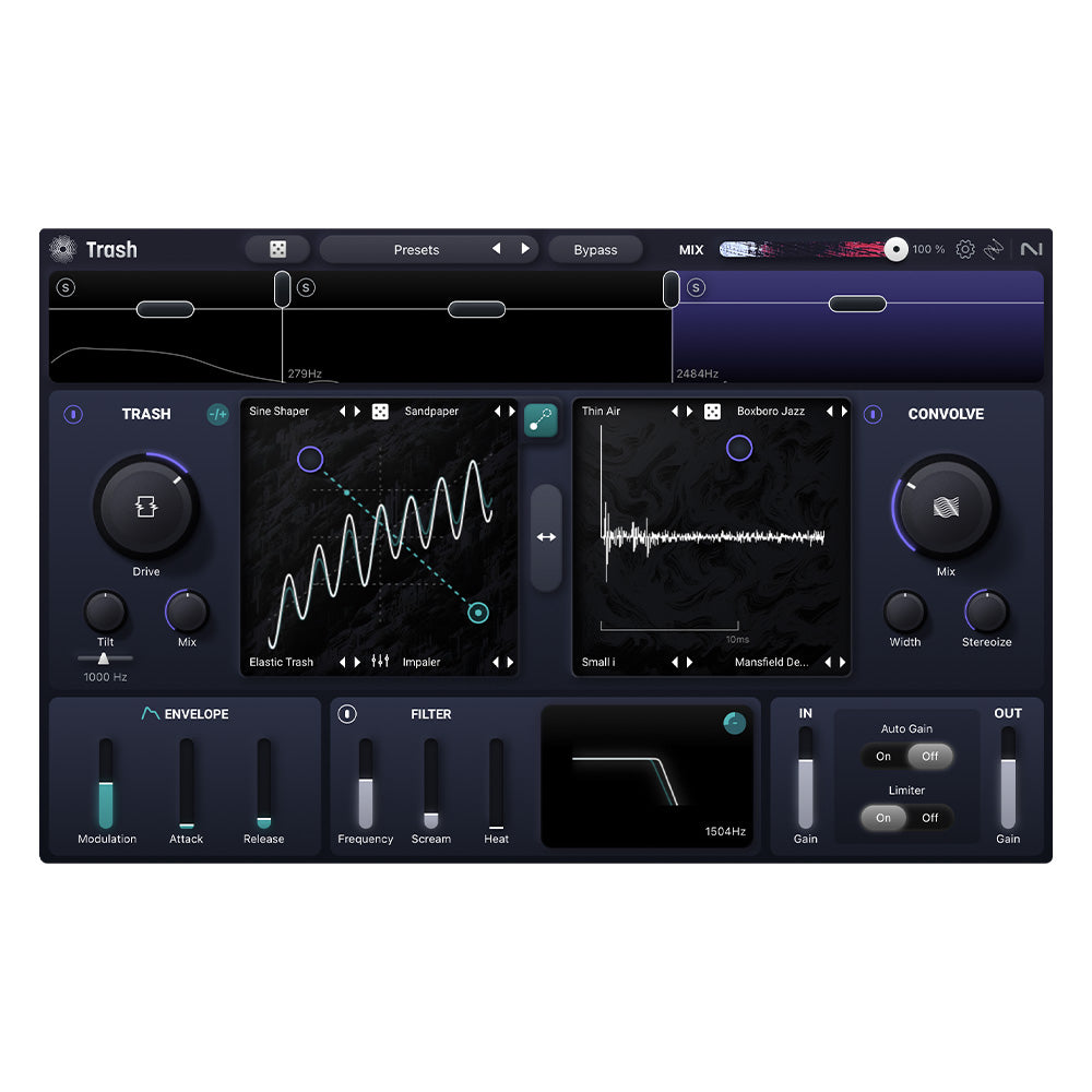 iZotope Trash - Creative Distortion Plugin Upgrade (VST/AU/AAX / iPad)