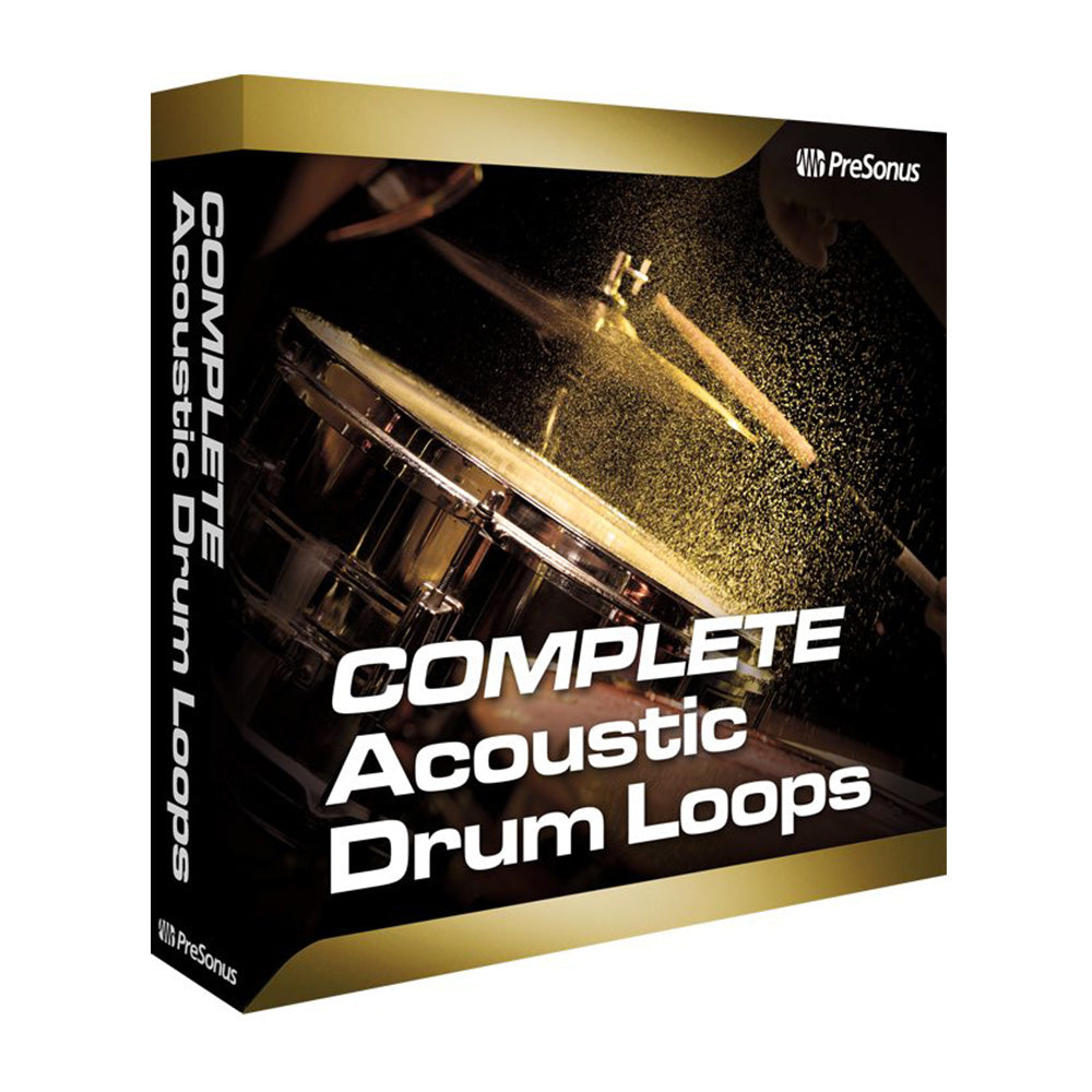 PreSonus Acoustic Drum Loops Complete - Add-On for Studio One