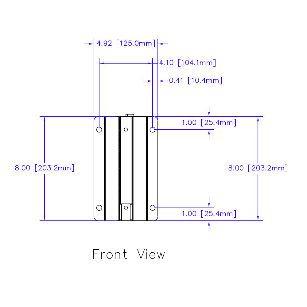 Bose WB-MA12/MA12EX Panaray Pitch Only Bracket (Black)