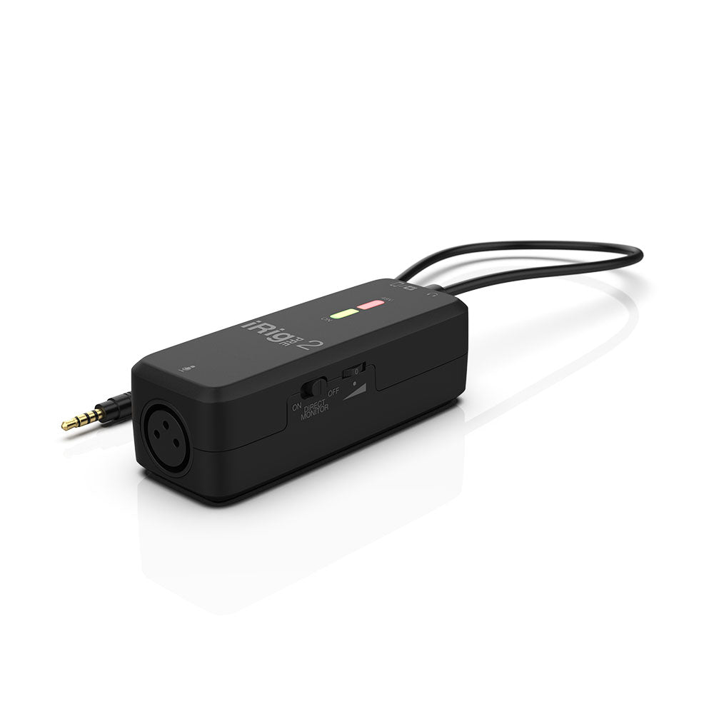 IK Multimedia iRig Pre 2 - Interface for Smartphones or DSLR Cameras