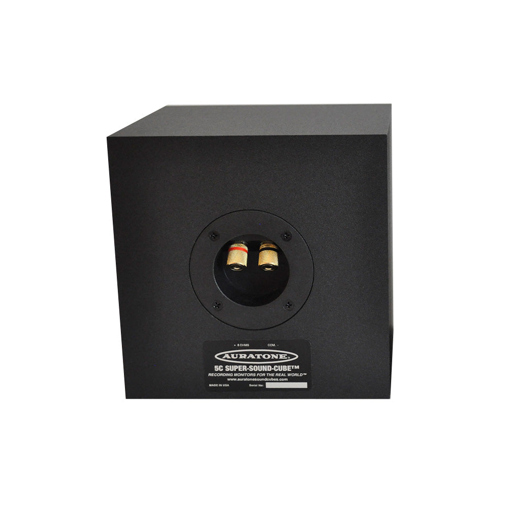 Auratone 5C Super Sound Cube Passive Full Range Monitor (Black/Single)