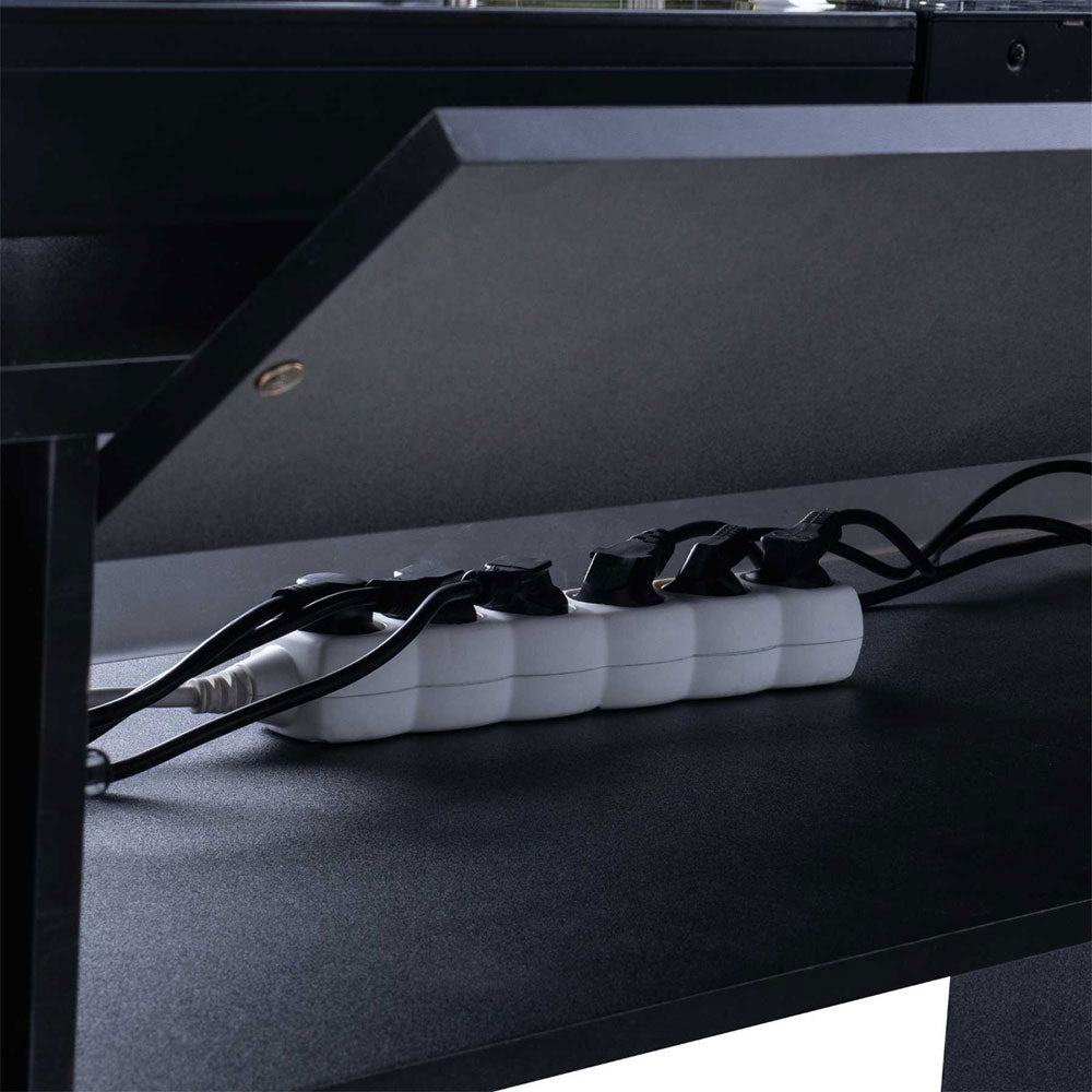 Glorious Modular Mix Station - DJ Console with Storage Options (Black)