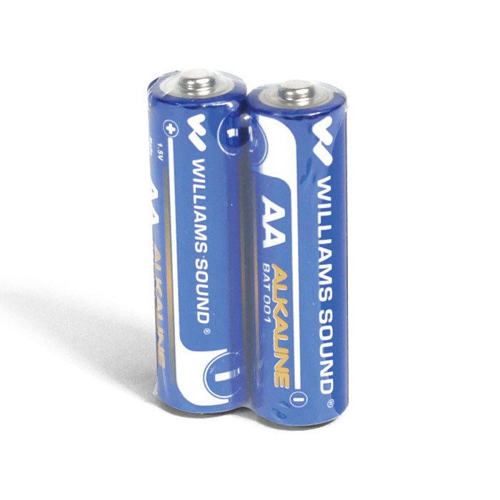 Williams AV BAT 001-2 Two (2) 1.5-Volt AA Alkaline Batteries