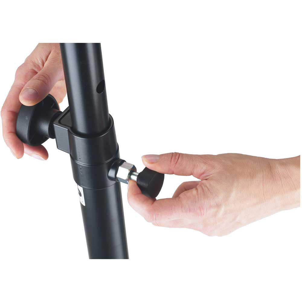 K + M 21336 Adjustable Height Speaker Stand Distance Rod