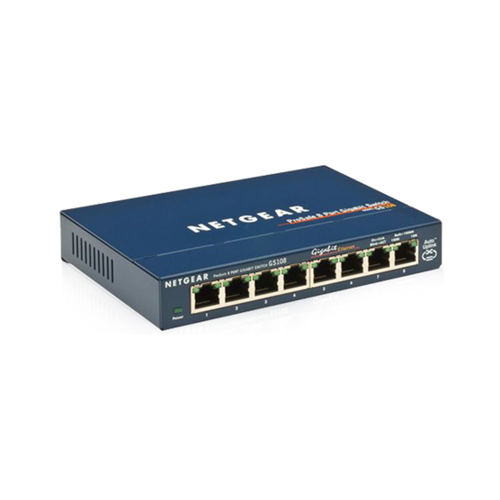 Waves 8PSW NETGEAR GS108 V4 8-Port Switch