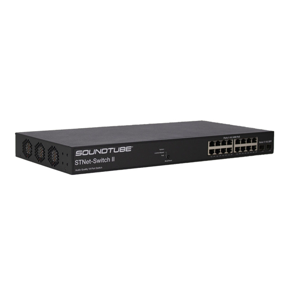 Soundtube STNET-SWITCH-II - 16-Port Audio Networking Switch