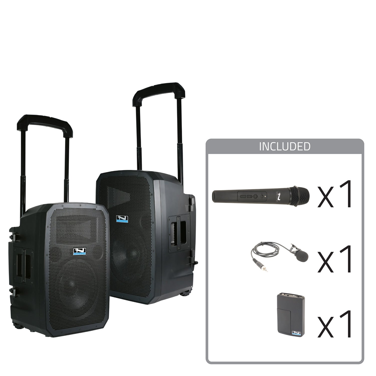 Anchor Audio Liberty 3 Hub Connect - Portable PA Package with Wireless Handheld / Lapel Microphones