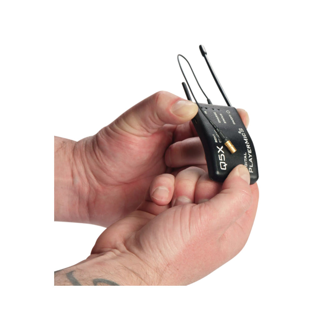 Q5x QT-AD10 PlayerMic S - Micro Bodypack Wireless Transmitter for Axient Digital Systems (G56 Band / 470 - 636 MHz)