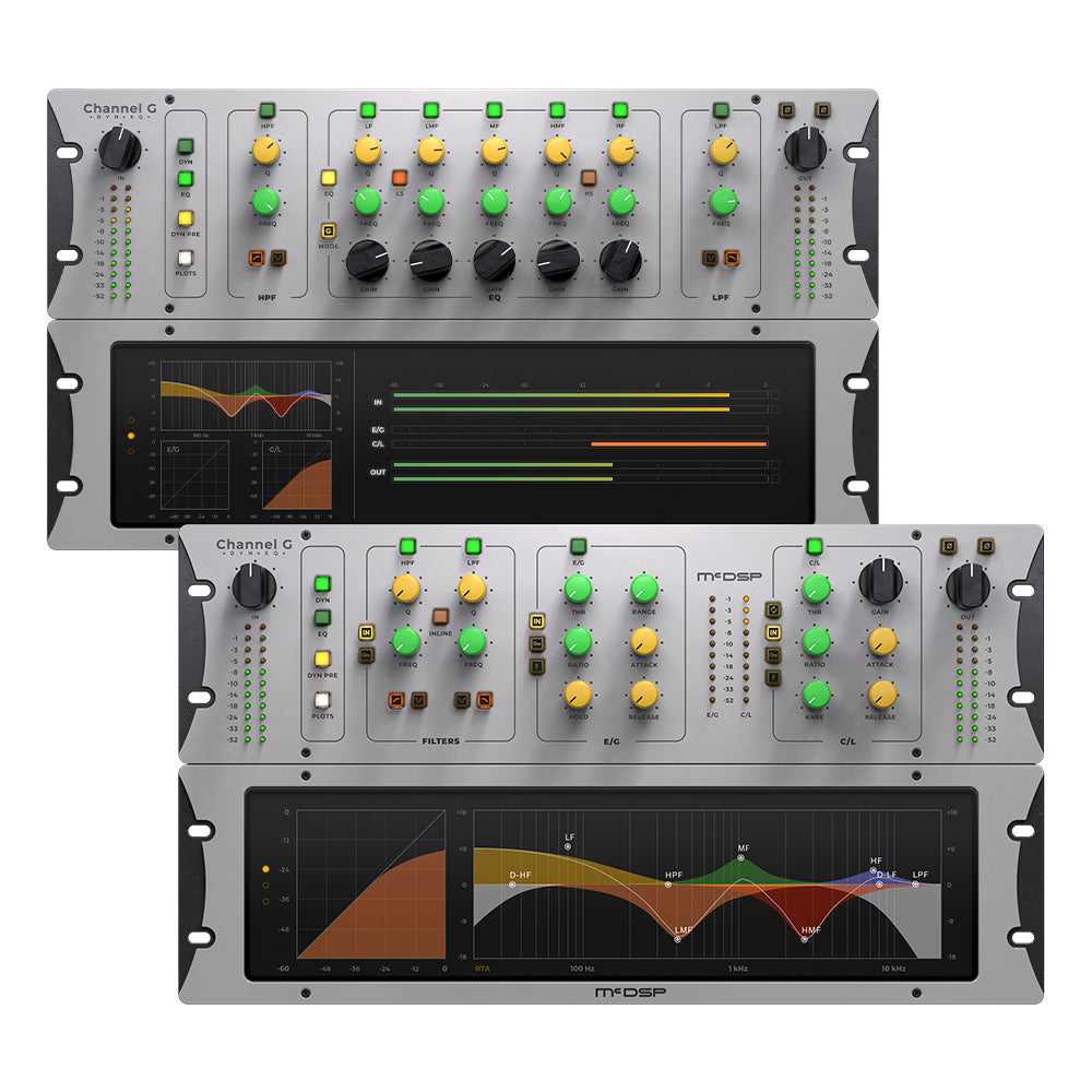 McDSP Channel G HD V7 - Channel Strip Plugin (VST/AU/AAX DSP)
