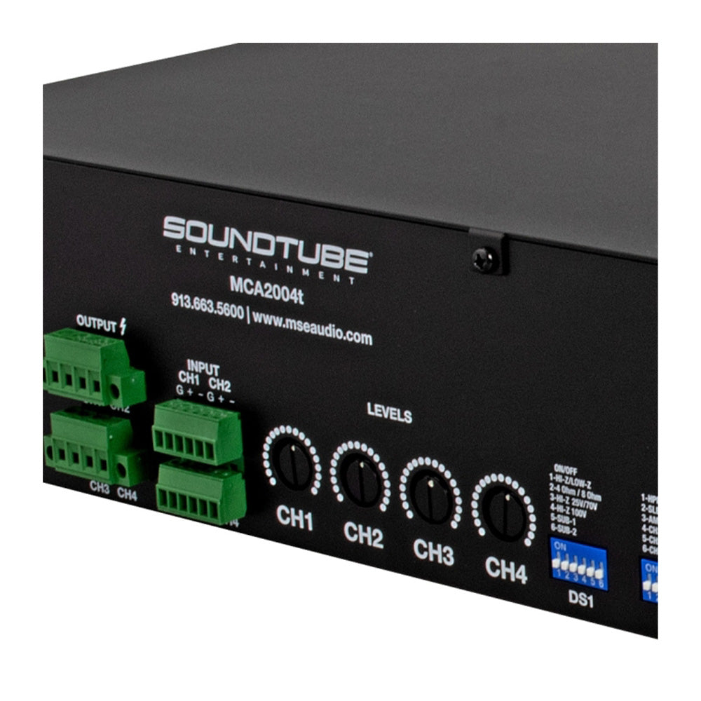 Soundtube MCA2004t - Multi-Channel Class D Audio Amplifier