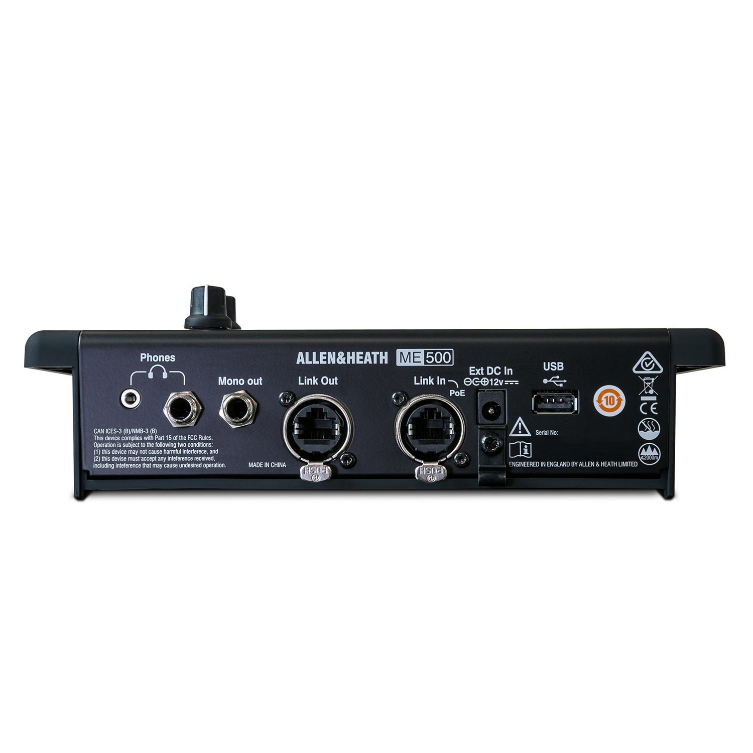 Allen and Heath ME-500 - 16-Channel Personal Monitor Mixer