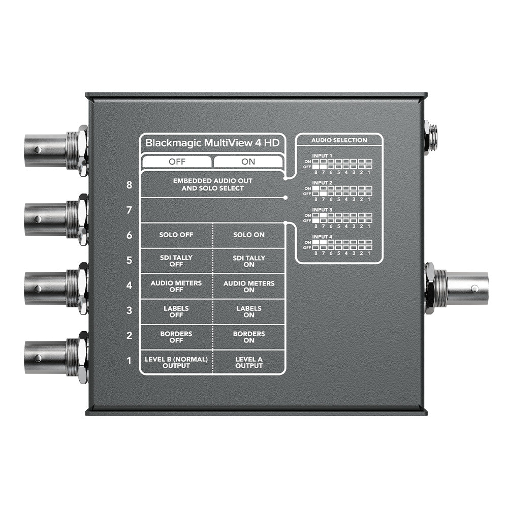 Blackmagic Design MultiView 4 HD - Compact SDI Multiviewer