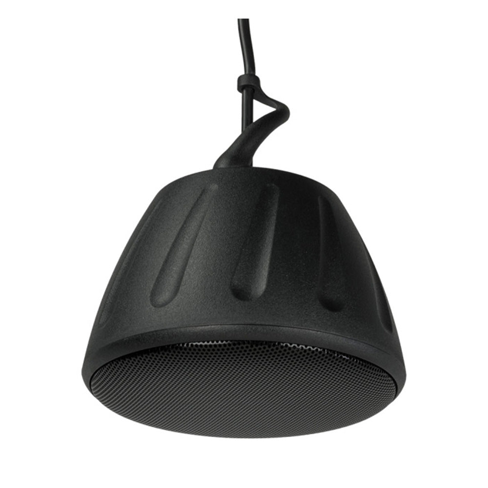 Soundtube RS31-EZ-T-BK - Full-Range 3-Inch Hanging Loudspeaker with Transformer (Black)