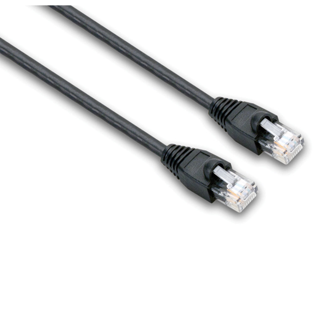 Hosa CAT-510BK Cat 5e Cable, 8P8C to Same, 10 feet