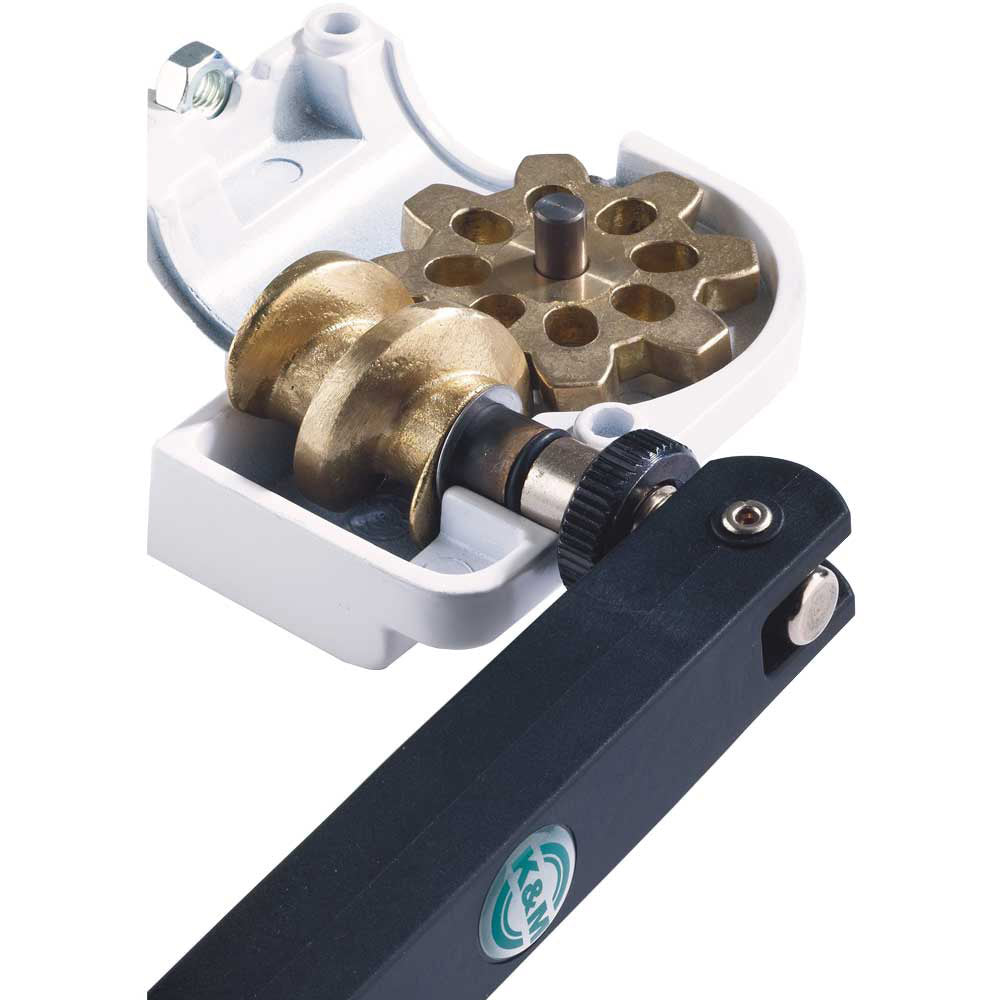 K + M 21302 Hand Crank Tripod Speaker Stand
