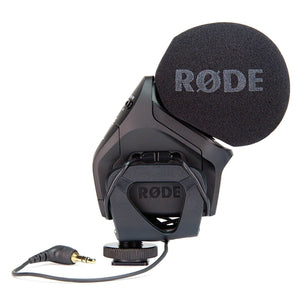 Rode Stereo VideoMic Pro-R Stereo Camera Mount Microphone (with Rycote Lyre)