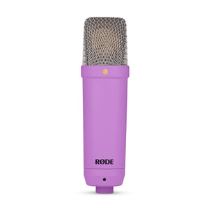 RODE NT1 Signature Series - Studio Condenser Microphone (Purple)