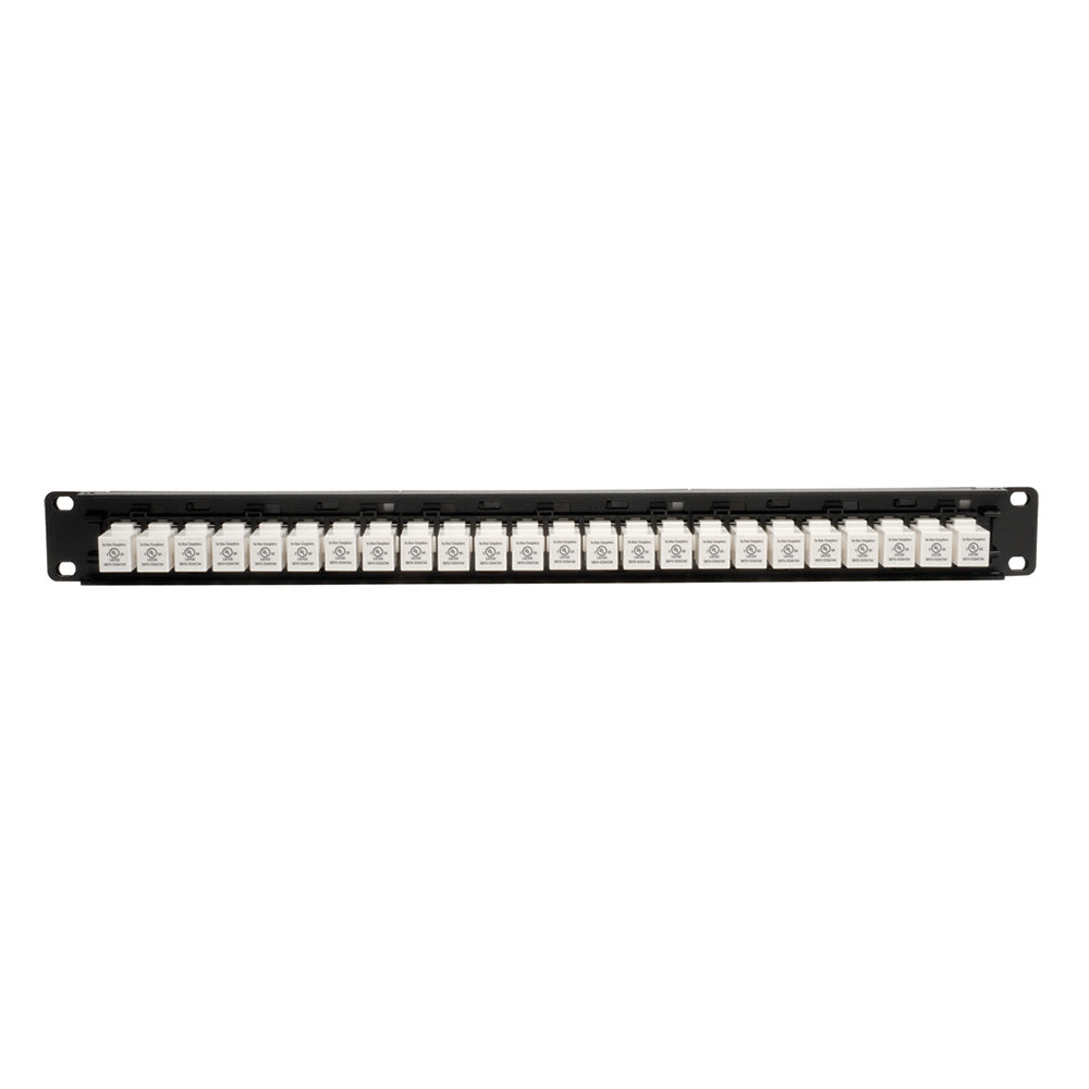 Tripp-Lite N250-024-LP 24-Port Cat6/Cat5 Low Profile Feed-Through Patch Panel