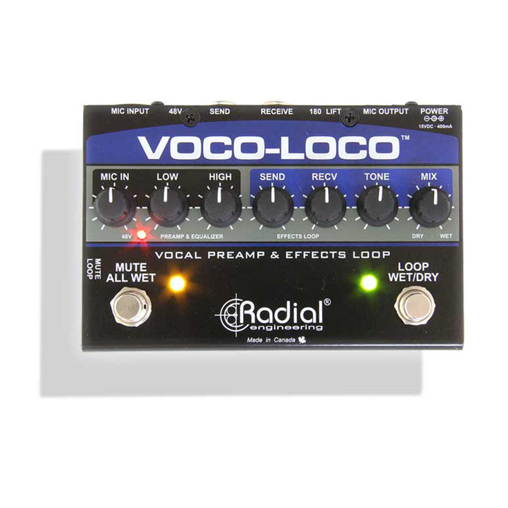 Radial Engineering Voco-Loco Mic/Instrument Effects Switcher