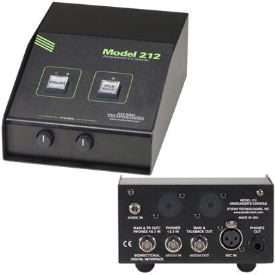 Studio Technologies Model 212 Digital Announcer's Console