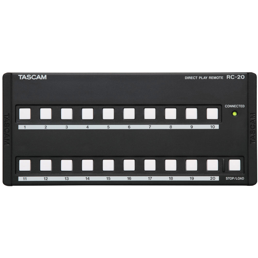 Tascam RC-20 Direct Play Remote for CD-500/CD-500B