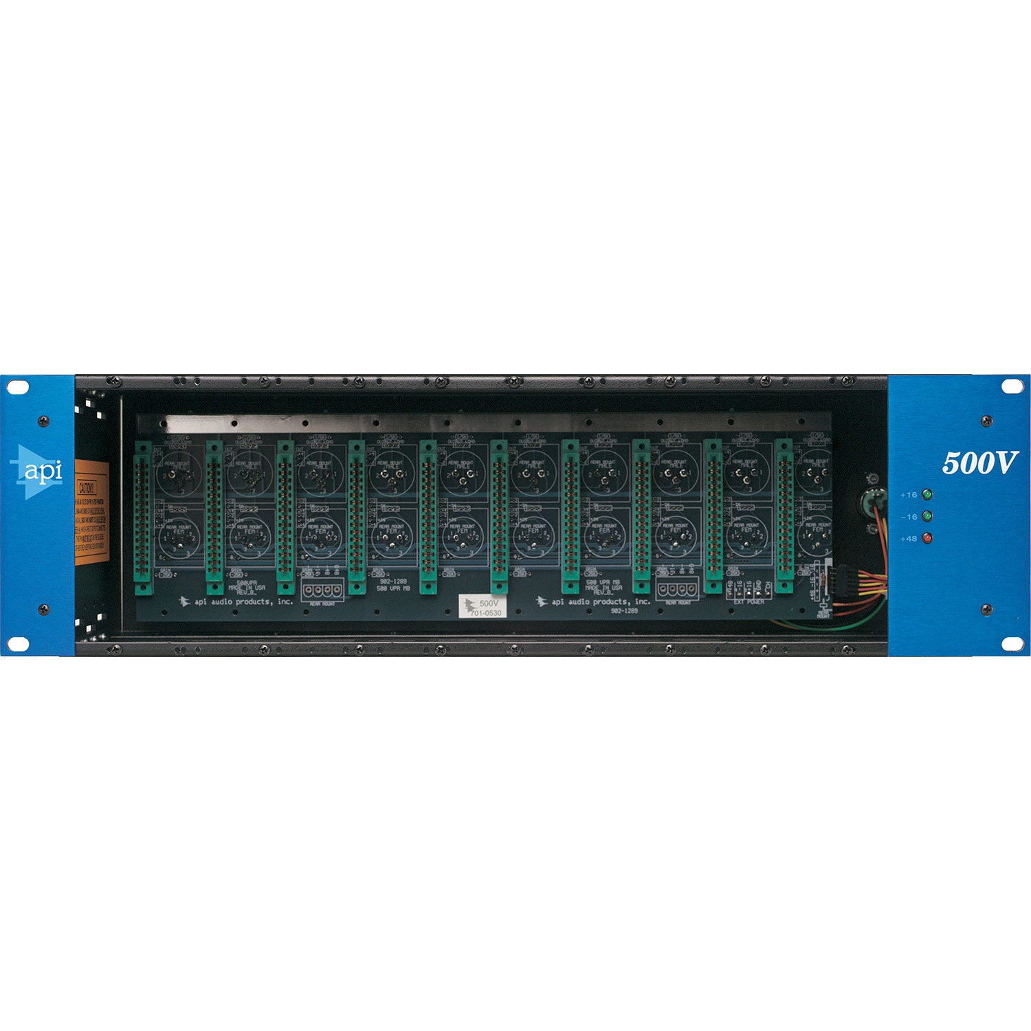 API 500VPR 10 Slot 500 Series Rack Chassis (with L200PS Power Supply)