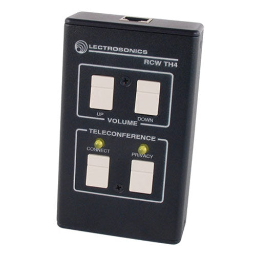 Lectrosonics RCWTH4 - 4-Button Desktop Remote Control
