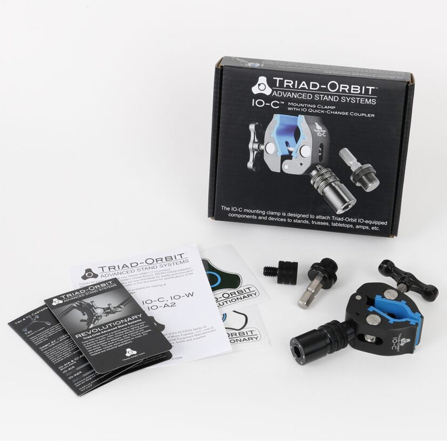 Triad-Orbit IO-C Clamp Mount for Triad-Orbit Stands and Booms