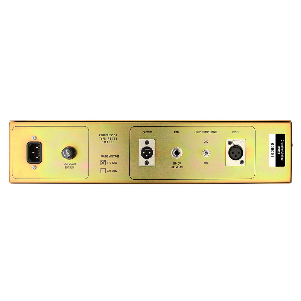 Chandler Limited RS124 Abbey Road Single Channel Compressor (Matched Stepped Input/Output Option)
