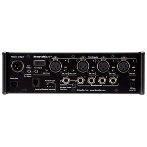 JK Audio Remotemix 4 (RM4) Portable Broadcast Mixer