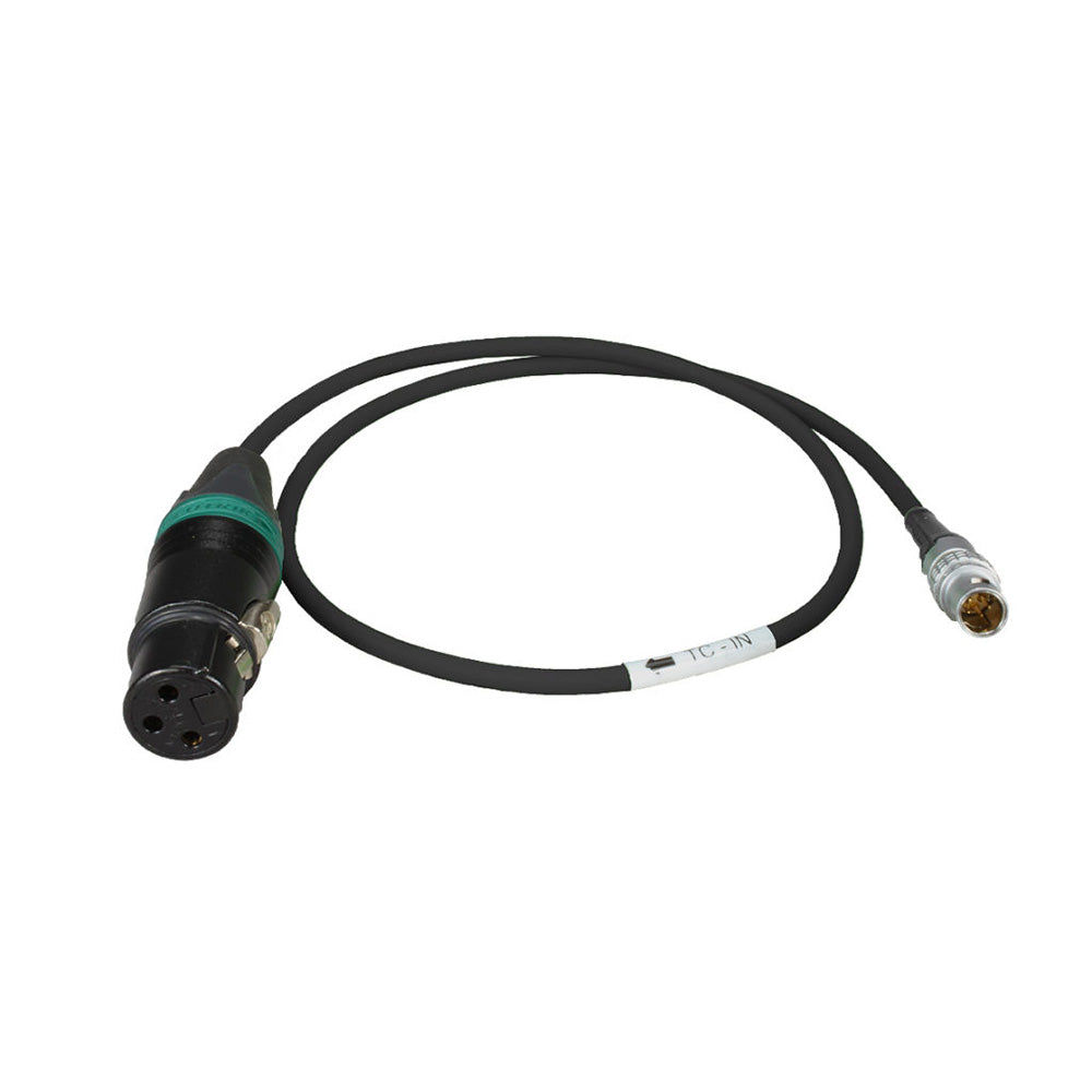 Ambient Recording TC-IN - Timecode Input Cable (XLR Female to Lemo)