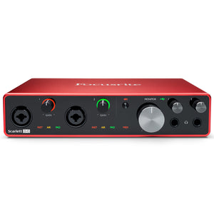 Focusrite Scarlett 8i6 3rd Gen 8-In, 6-Out USB Audio Interface