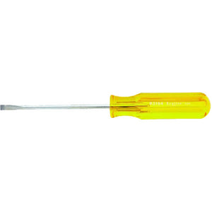 Xcelite R5323 5/32" x 3" Regular Round Blade Screwdriver with Amber Handle