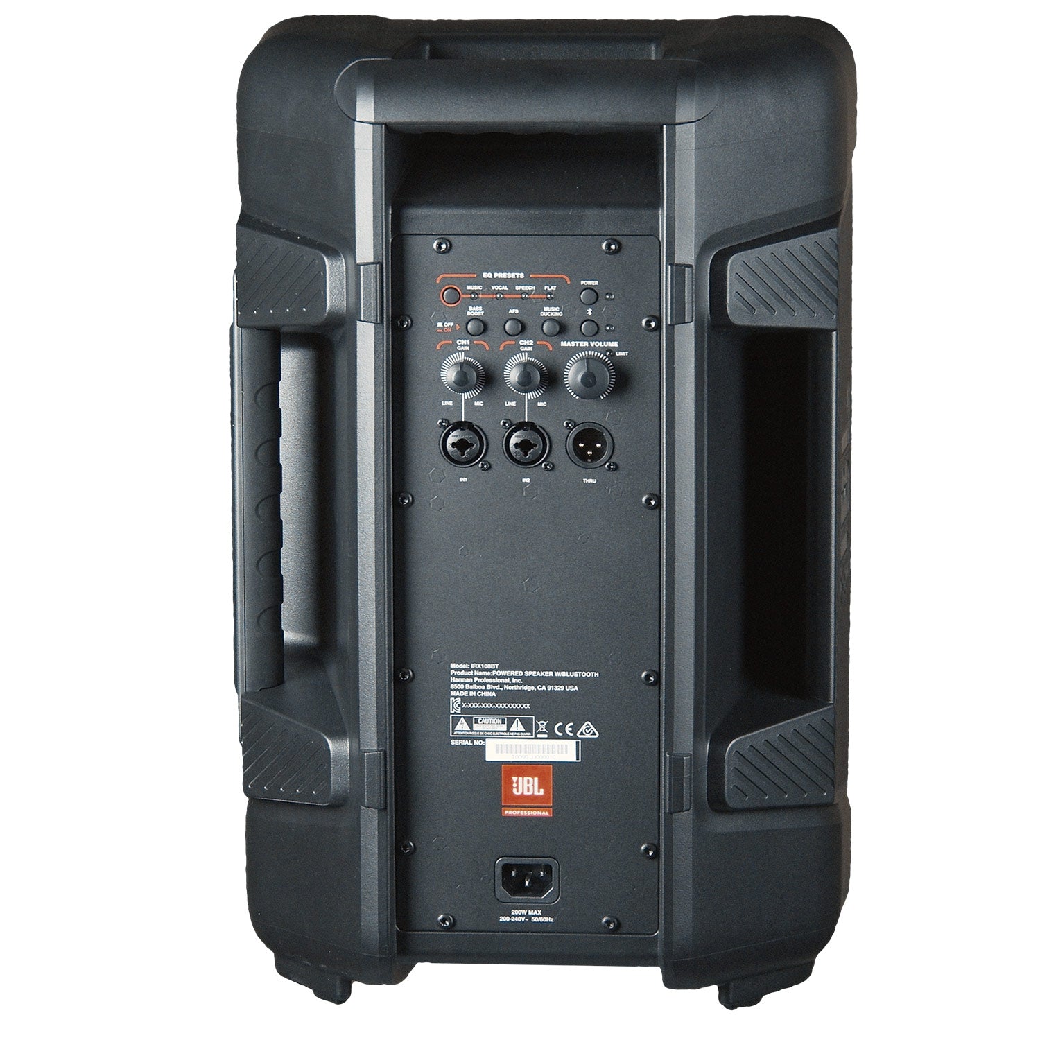 JBL IRX108BT Powered 8" Loudspeaker with Bluetooth