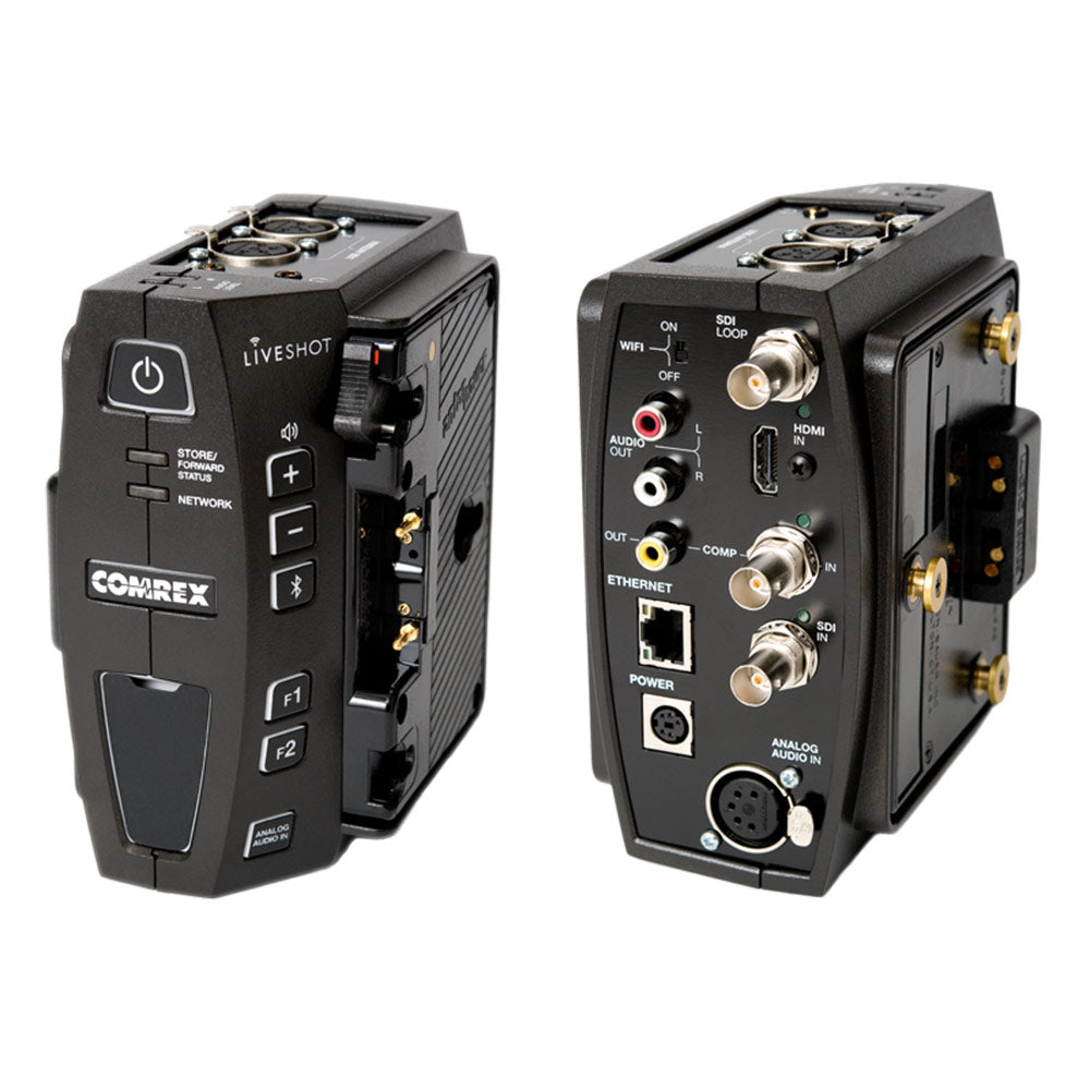 Comrex LiveShot Portable Video/Audio Over IP Codec (with Anton Bauer Gold Mount)