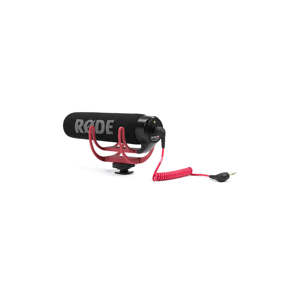 Rode VideoMic GO Lightweight Camera Mount Microphone