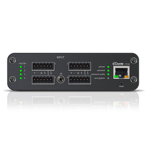 Shure ANI4IN-BLOCK Audio Network Interface (Block Terminal to Dante with Logic)
