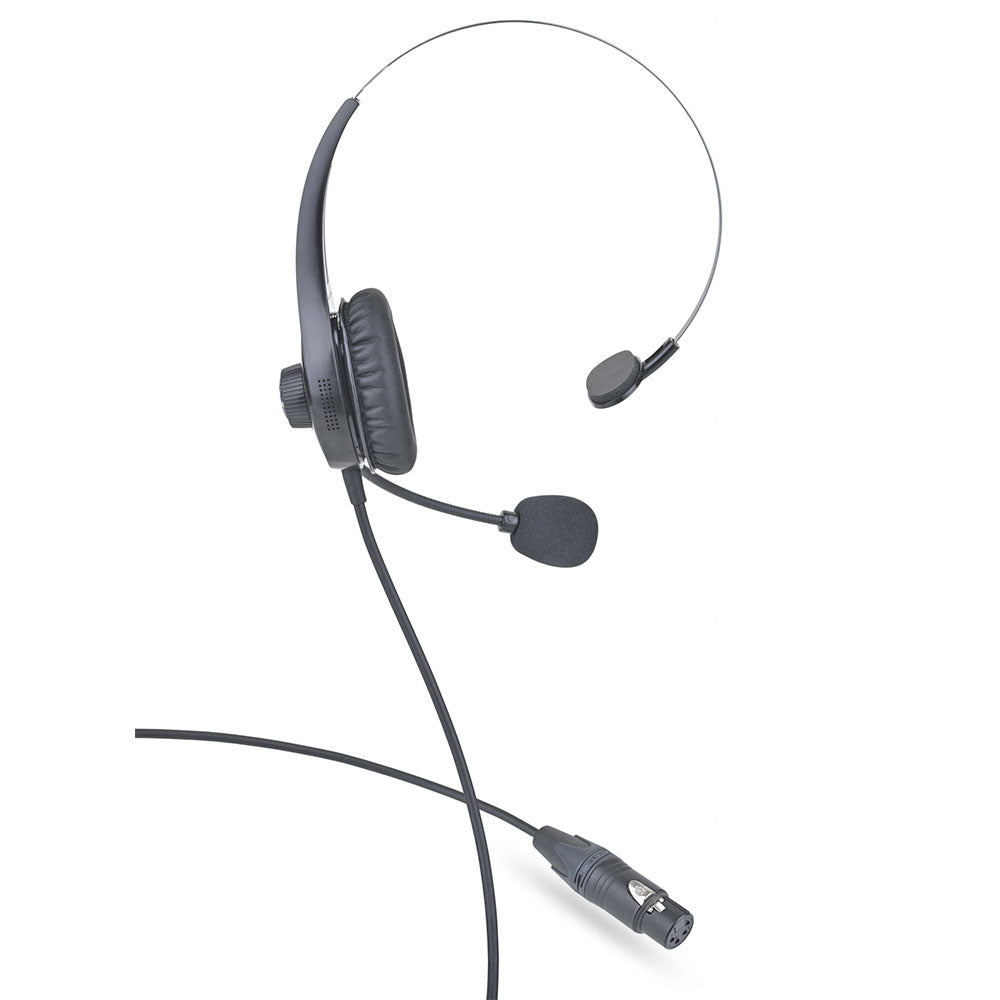 Clear-Com CC-28-X4 - Single-Ear Intercom Headset with XLR4F Connector