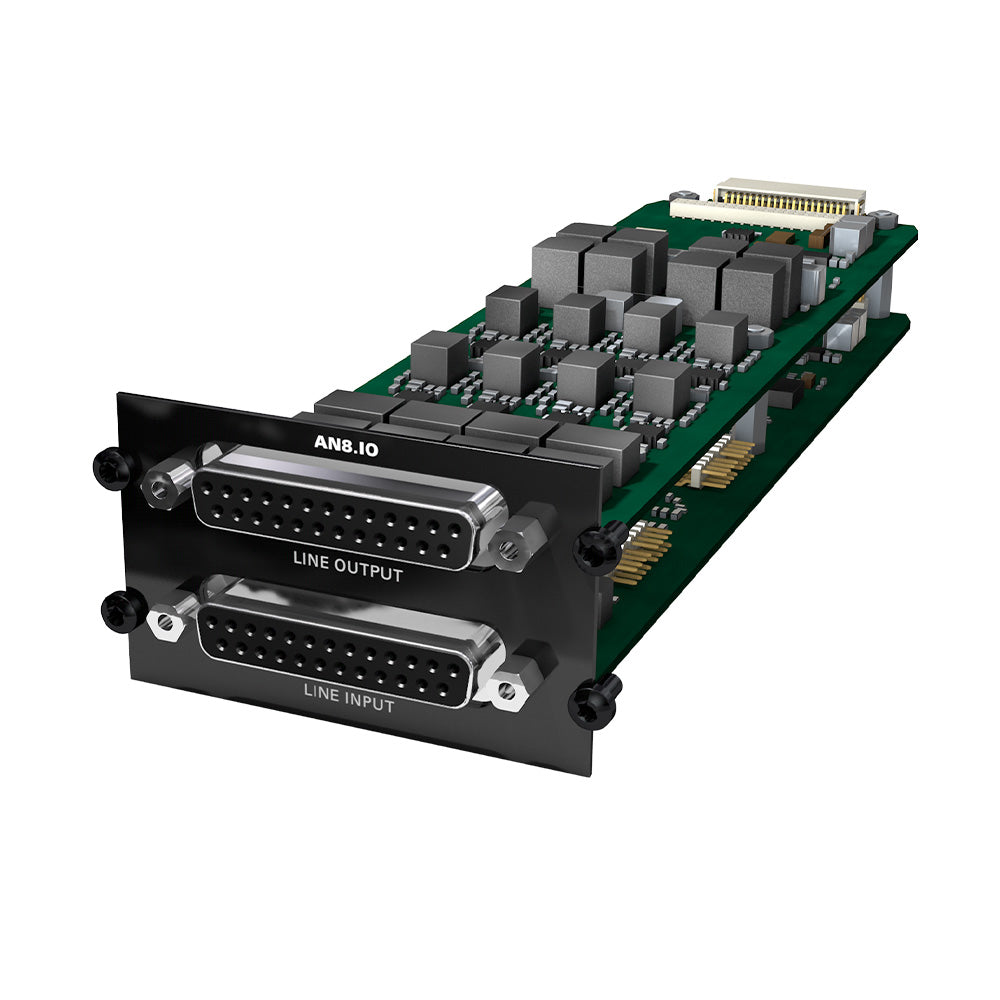 DirectOut AN8.IO - 8 Line Input / 8 Line Output Card for PRODIGY or MAVEN Series