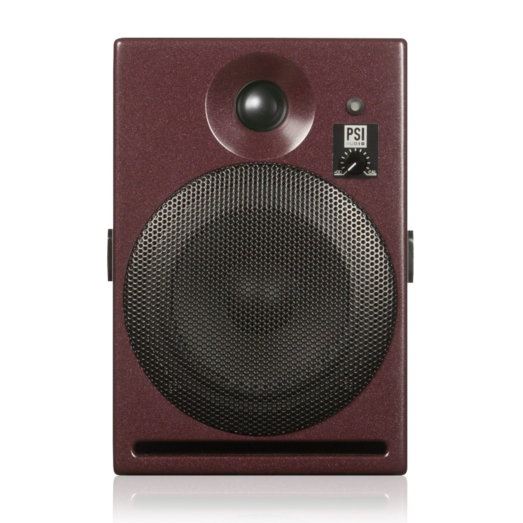 PSI Audio A14-M Broadcast - Compact Two-Way Studio Monitor with Bracket (Red)
