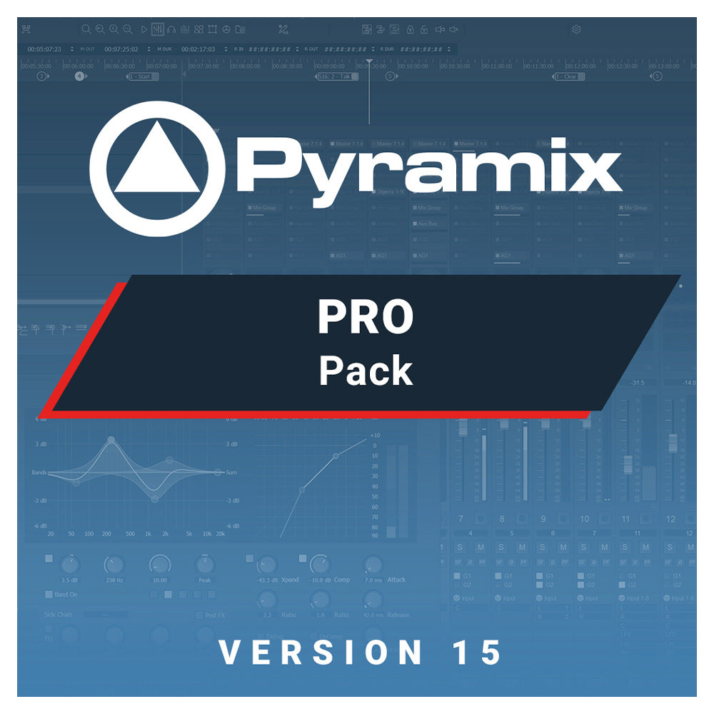 Merging Technologies Pyramix 15 Pro Pack - Digital Audio Workstation Software (Windows)
